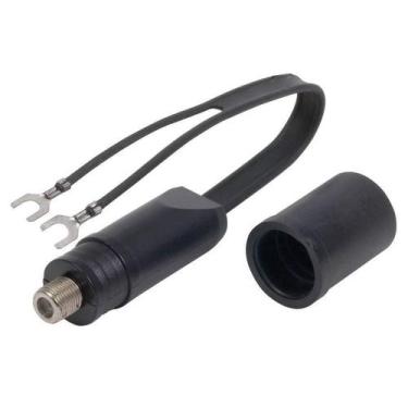 Imagem de Mini Antena Fm + Adaptador Balun Para Receiver Antigo - Lelong