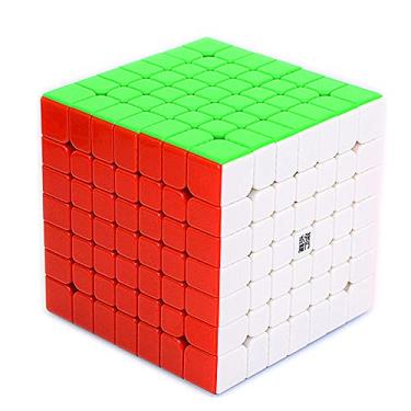 Imagem de LiangCuber Yongjun Yufu V2 M 7x7 Speed Cube YongJun YJ YuFu 2M 7x7x7 Magnetic Magic Cube 69mm Stickerless (Magnetic Version)