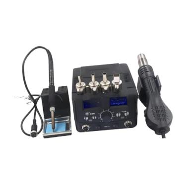 Imagem de menolana Estação de solda de ar quente Ferramenta de dessoldagem 110V Soprador de solda de ar quente compacto para reparo de telefone de solda de componentes