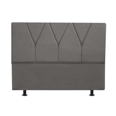 Imagem de Cabeceira Estofada Cama Box Solteiro Jade 110cm Suede - D A DECOR, CIN
