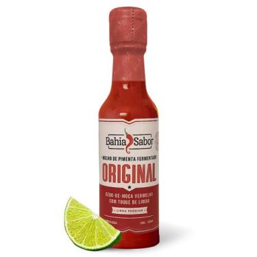 Imagem de Molho de pimenta Original Bahia Sabor 60ml - Dedo-de-Moça com toque de
