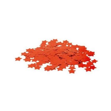 Imagem de Confete Metálico Estrela para Balão Pacote com 100g 2cm - Vermelho - 0
