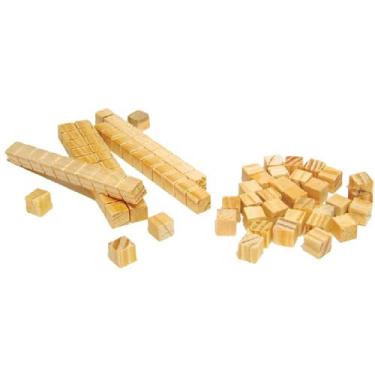 Imagem de Material dourado 62 peças - Estojo em mdf - SUPERTELA