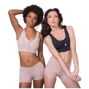 Imagem de Sutiã Pós Cirurgia Prótese de Silicone S/C 8017S - Biosafe, Nude, GG