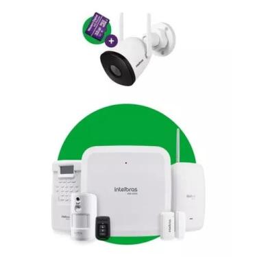 Imagem de Kit Alarme E Camera Wifi Intelbras Acesso Por Aplicativo