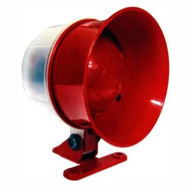 Imagem de Sirene de Alarme Bivolt com Sinalizador - Residencial e Incêndio - DNI