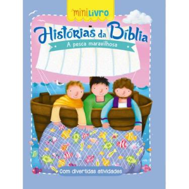Imagem de Kit histórias da bíblia A pesca maravilhosa - 40 Unidades