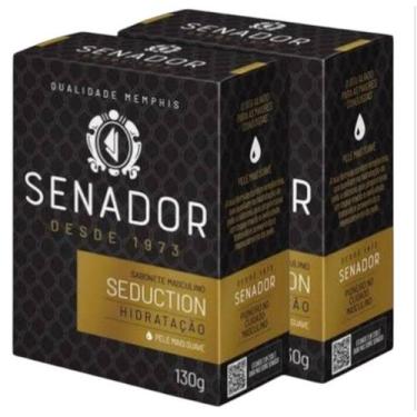 Imagem de Sabonete Senador Jabón Tocador Masculino Hidratação 130 C/ 60 Und  - S