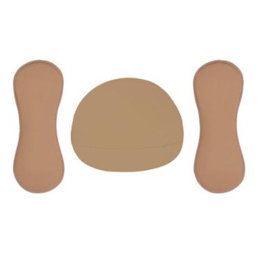 Imagem de Kit Duo Placa Rígida Abdômen Oval + Flancos Comfort Shape, Nude, Unicc