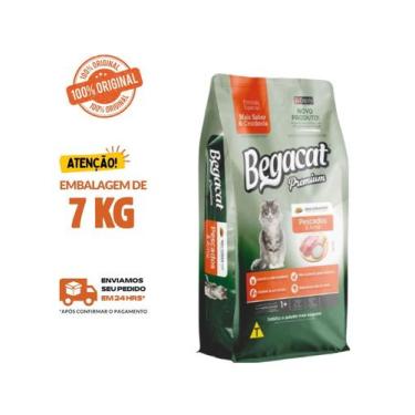 Imagem de Ração Para Gato Begacat Gatos Adultos 7 KG - DANÊS