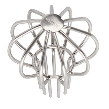 Imagem de Dreno de Piso Externo de Aço Inoxidável 304 Premium Com Tampa Antibloqueio - Tampa de Grelha de Drenagem Redonda para Varanda, Terraço e Pat - Tamanhos: 50, 75, 110, 160 Mm (50)