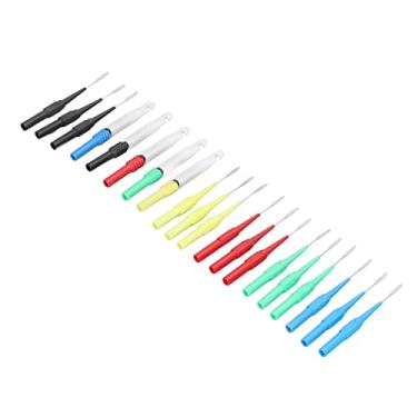 Imagem de Sondas de Punção Fio 30vac60vdc Resistência à Pressão Boa Condutividade para Reparos Eletrônicos Agulha Traseira do Kit de Pinos Sonda