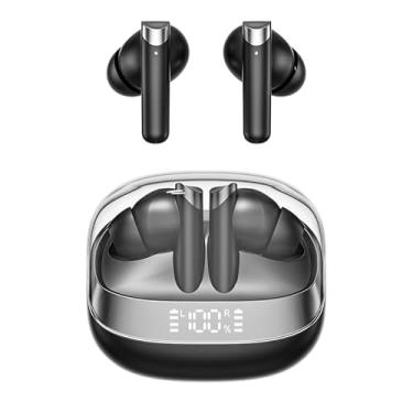 Imagem de Fones de ouvido tradutores de idiomas, fones de ouvido 3 em 1 de tradução de IA em tempo real com 144 idiomas e acentos, fones de ouvido TWS bidirecionais longa vida útil da bateria para viagens e