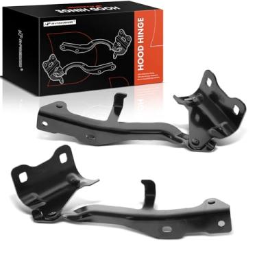Imagem de A-Premium Dobradiças do capô dianteiro e do passageiro compatíveis com Infiniti QX60 2014-2019, Q60 2014-2015/2017-2019, JX35 2013, dianteiro esquerdo e direito, conjunto de 2 peças