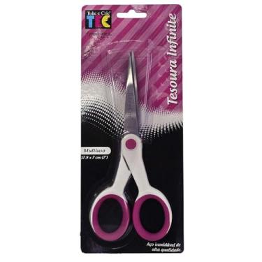 Imagem de Toke e Crie 12836 Tesoura Infinite Multiuso, 17.9cm x 7 cm