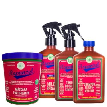 Imagem de Lola Kit Rapunzel Linha de Crescimento - Shampoo + Máscara + Tonico + Milk
