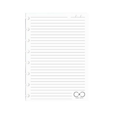 Imagem de Caderno Criativo Refil 50 Folhas Pautadas Discos Inteligente (Médio)