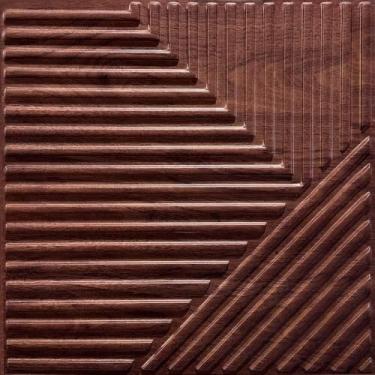 Imagem de Revestimento de Parede 3D de Madeira em PVC