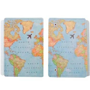 Imagem de Capa E Contracapa Caderno Inteligente Médio Mundi Azul