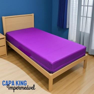 Imagem de Capa Impermeável para Colchão LILAS - Casal KING - Miranda Colchões, L