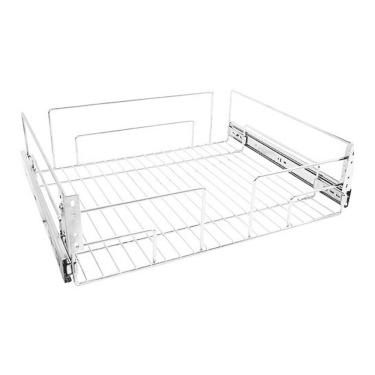 Imagem de Gaveta Aramada Deslizante 77cm Módulo 80cm Inox Jomer 3375