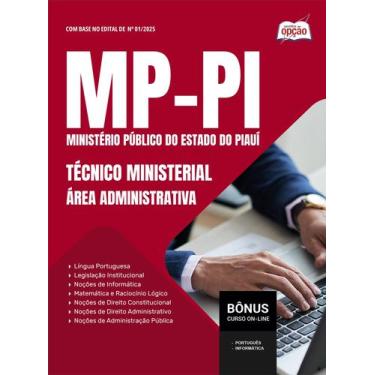 Imagem de Apostila MP-PI  - Técnico Ministerial - Área Administrativa - Apostila