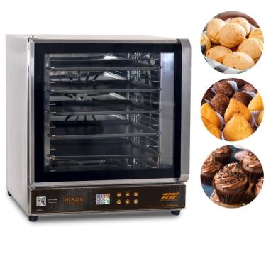 Imagem de Forno Elétrico Turbo 69 Litros 5 Assadeiras Convector Maxx FETPD5A Titã