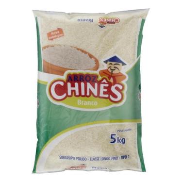 Imagem de Kit c/ 3 Arroz Branco Tipo 1 Chines Pacote 5kg - Chinês