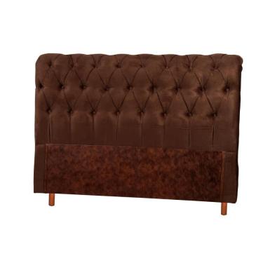 Imagem de Cabeceira Estofada Casal Lecce 144x128x24 Bom Pastor