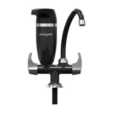 Imagem de Filtro com torneira premium - preta bancada - Acquabios