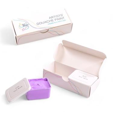Imagem de Art Whale Recargas de guache malva claro (50 ml/48.2 g)|Pigmentos intensos, refil de cor fácil (2 peças.)
