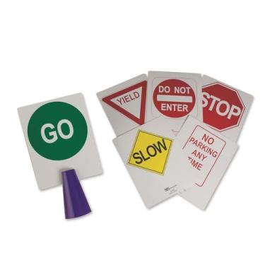 Imagem de Inserções de placa de rua Cone Topper (conjunto de 6)