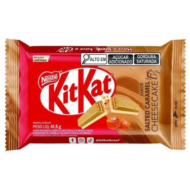 Imagem de Kitkat Caramelo Salgado Chocolate Branco 41,5g Nestlé Exclusivo Americanas