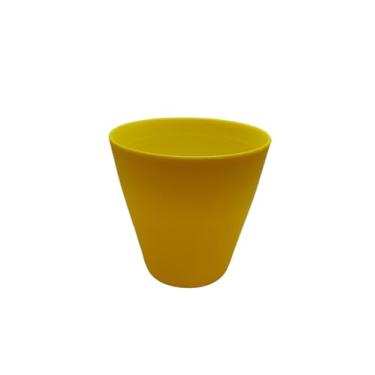 Imagem de Vaso Cachepot Kit Com 3 Peças 11CM (Amarelo)