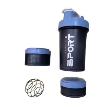 Imagem de Copo Agitador Coqueteleira Shakeira Caneca Squeeze Academia 500ML com 