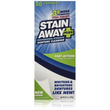 Imagem de Limpador dental Stain-Away Plus 240 ml (pacote com 3)