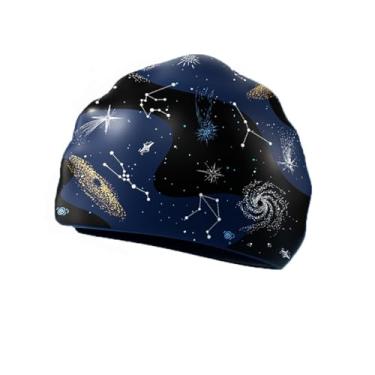 Imagem de Touca de natação de silicone para crianças com estampa elástica antiderrapante chapéu de piscina meninos meninas praia surf chapéu de natação