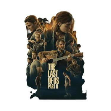 Imagem de Retro Vintage the Last of Us Parte 2 Poster HD Canvas Art Decoração De
