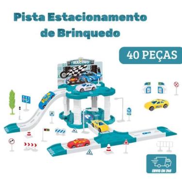 Imagem de Pista Estacionamento de Brinquedo com 40 Peças - WELL KIDS
