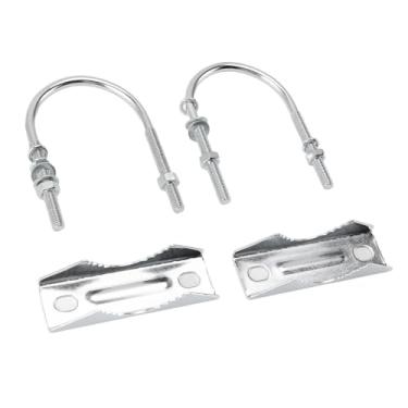 Imagem de YWBL-WH Planejada de Mastro de Antena Dupla Suporte Seguro para o Kit de Parafusos de Ferro Pesado de Montagem de Mastro para Instalação de Antena Ao Ar Livre (A)