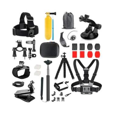 Imagem de Suporte GoPro Hero 13 12 11 10 9 8 7 Black Para DJI Osmo Action Insta3