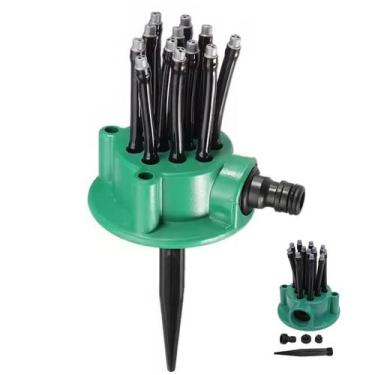 Imagem de Aspersor Pulverizador 360 Graus Irrigaçao Jardim Quintal Canteiro Flex