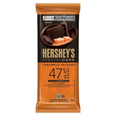 Imagem de Chocolate Special Dark 47% Cacau com Caramelo Hershey's  80g - Hershey