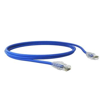 Imagem de Cabo de rede patch cord utp cat6 2,5m azul soho plus furukawa 35123001
