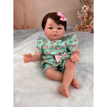 Imagem de Bebê Reborn Linda e Realista Corpo Silicone Pode Molhar