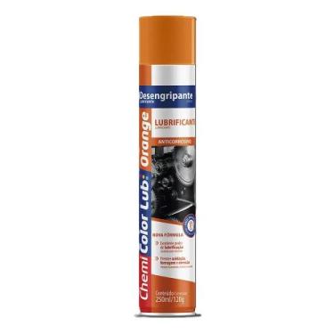Imagem de Desengripante Spray Chemicolor Orange 250ml  Lubrifica, Protege e Evit