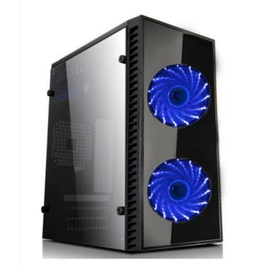 Imagem de Gabinete Micro Atx Gamer Xway Acrilico 01146 Com Fonte 500w 2 Fan Cool