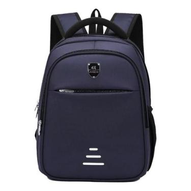 Imagem de Mochila Reforçada Resistente Masculina Preta Lançamento