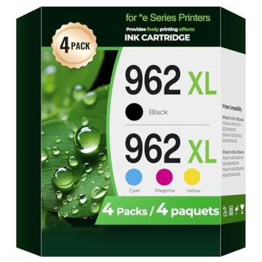 Imagem de Pacote combo de cartuchos de tinta 962 XL OfficeJet Pro 9015e 9018e 9025e 9010 9020 e compatível com cartuchos de tinta HP 962XL HP962XL/962 HP962XL para OfficeJet Pro 9010 9015 9018 9012 902 5 902 2