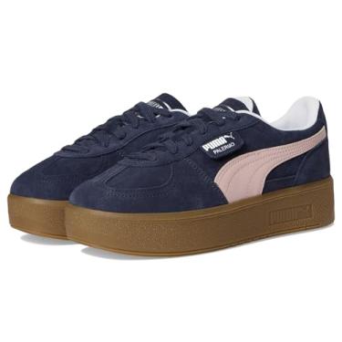 Imagem de PUMA Tênis feminino Palermo Elevata, Nova névoa azul marinho/malva, 35